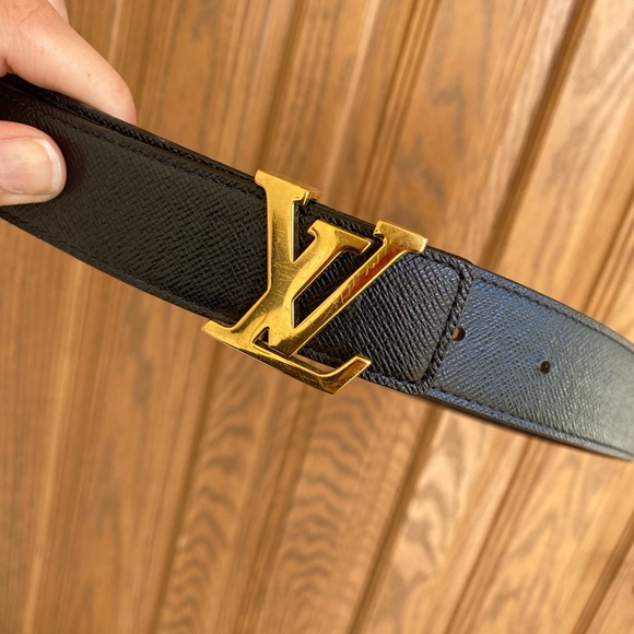 black gold lv belt